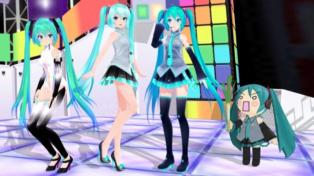 初音未来 Miku Party 电脑壁纸