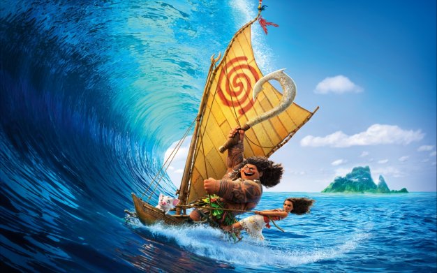 海洋奇缘 Moana 莫亚娜 毛伊 大海