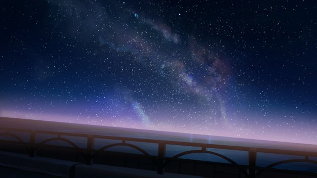 星空背景风景动漫壁纸3840×2160