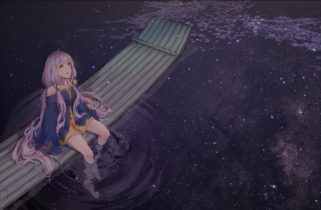 星尘游星空少女动漫壁纸