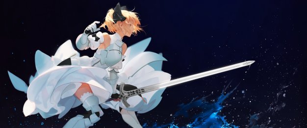 Lily Saber – Recolored 带鱼屏3440×1440壁纸