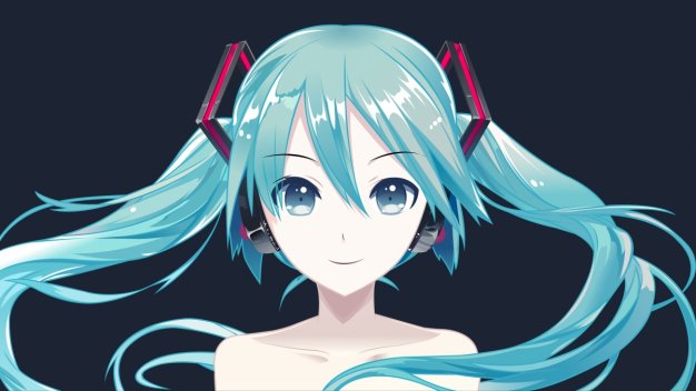 长发初音未来动漫壁纸