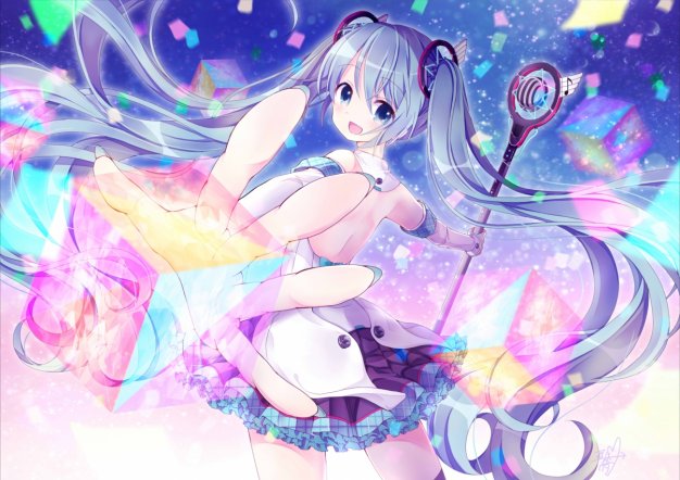 魔神 初音少女壁纸