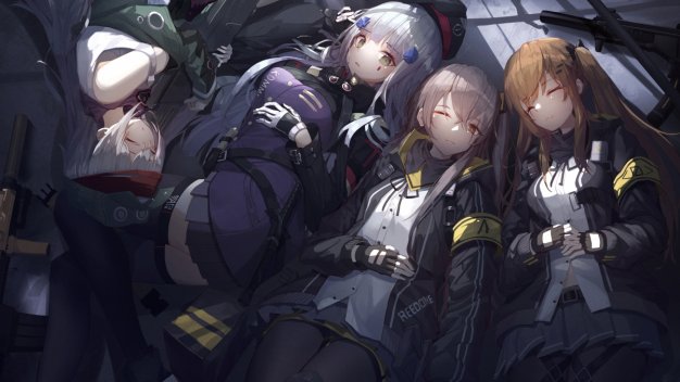 少女前线404小队电脑壁纸3840×2160