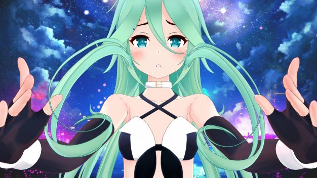 星系 Miku初音未来动漫壁纸