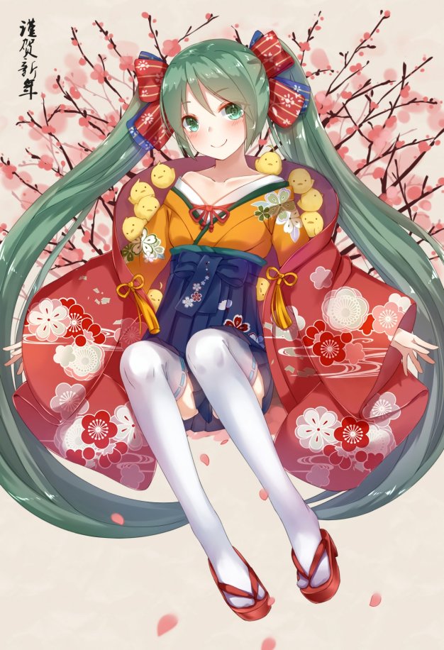 miku 初音未来公主殿下 新年贺图