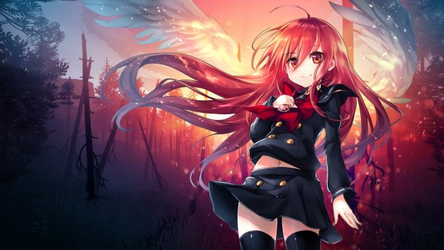 [ UHD] Shakugna no Shana Fire Angel 动漫少女电脑壁纸