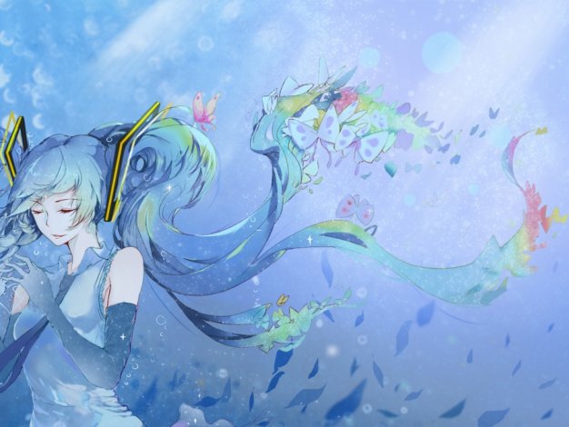 初音 深海少女电脑壁纸