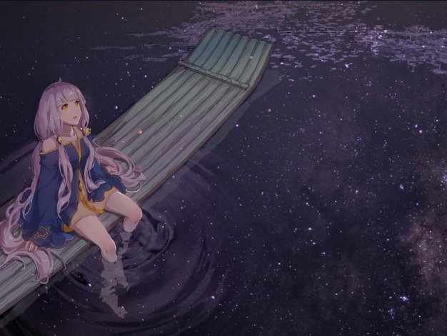 星尘游星空少女动漫壁纸