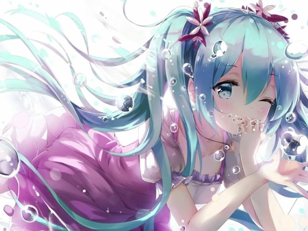 初音未来公主殿下miku 3440×1440壁纸