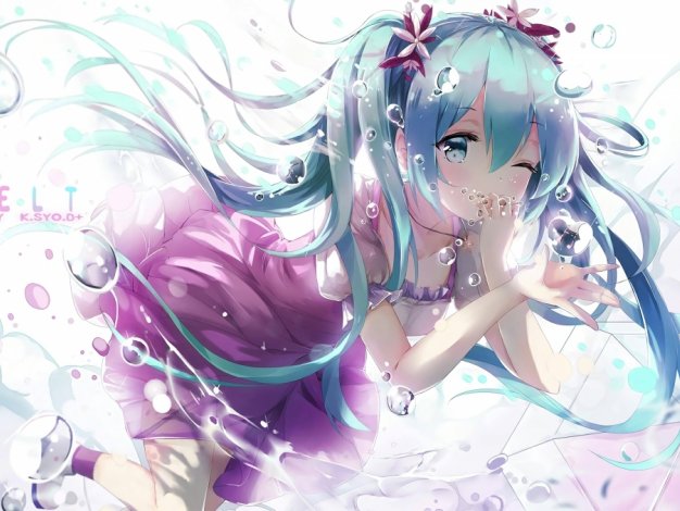 初音未来公主殿下 miku 动漫壁纸