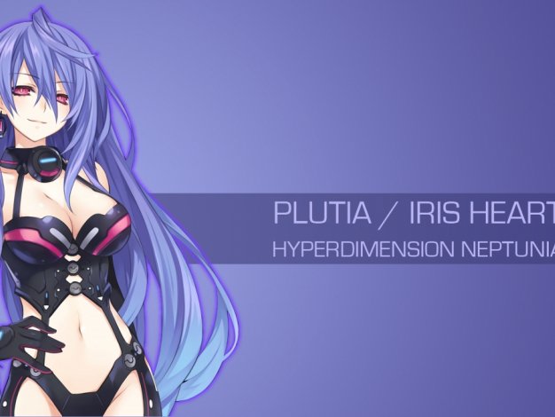 Hyperdimension Neptunia-Plutia _ Iris Heart 动漫女生电脑壁纸