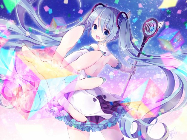 魔神 初音少女壁纸