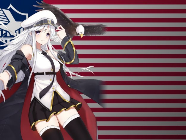 碧蓝航线Azur Lane – Enterprise Eagle Union 壁纸