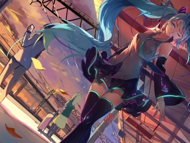 初音未来3440×1440高清壁纸