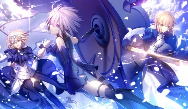 Fate 贞德 Saber阿尔托利亚潘德拉贡壁纸