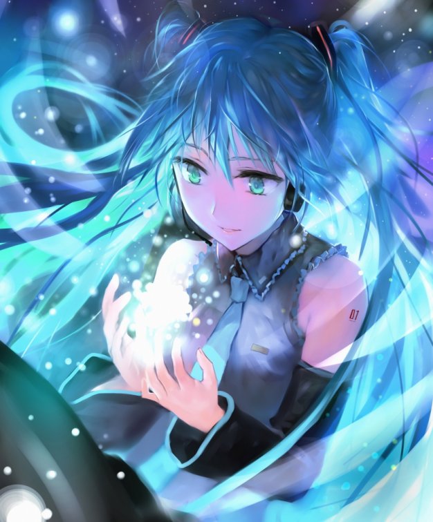 初音未来vocaloid双马尾高清手机壁纸